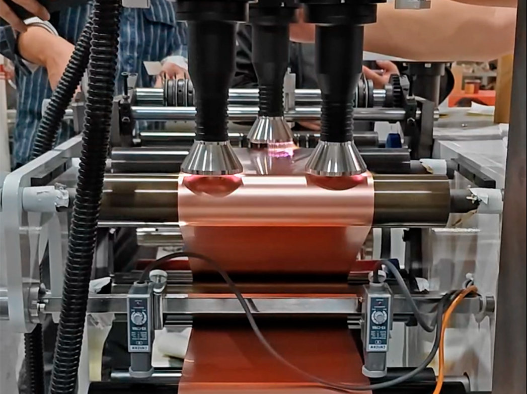 采用等離子技術預處理鋰電池銅箔